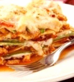 Lasanha de Abobrinha (275 cal.)