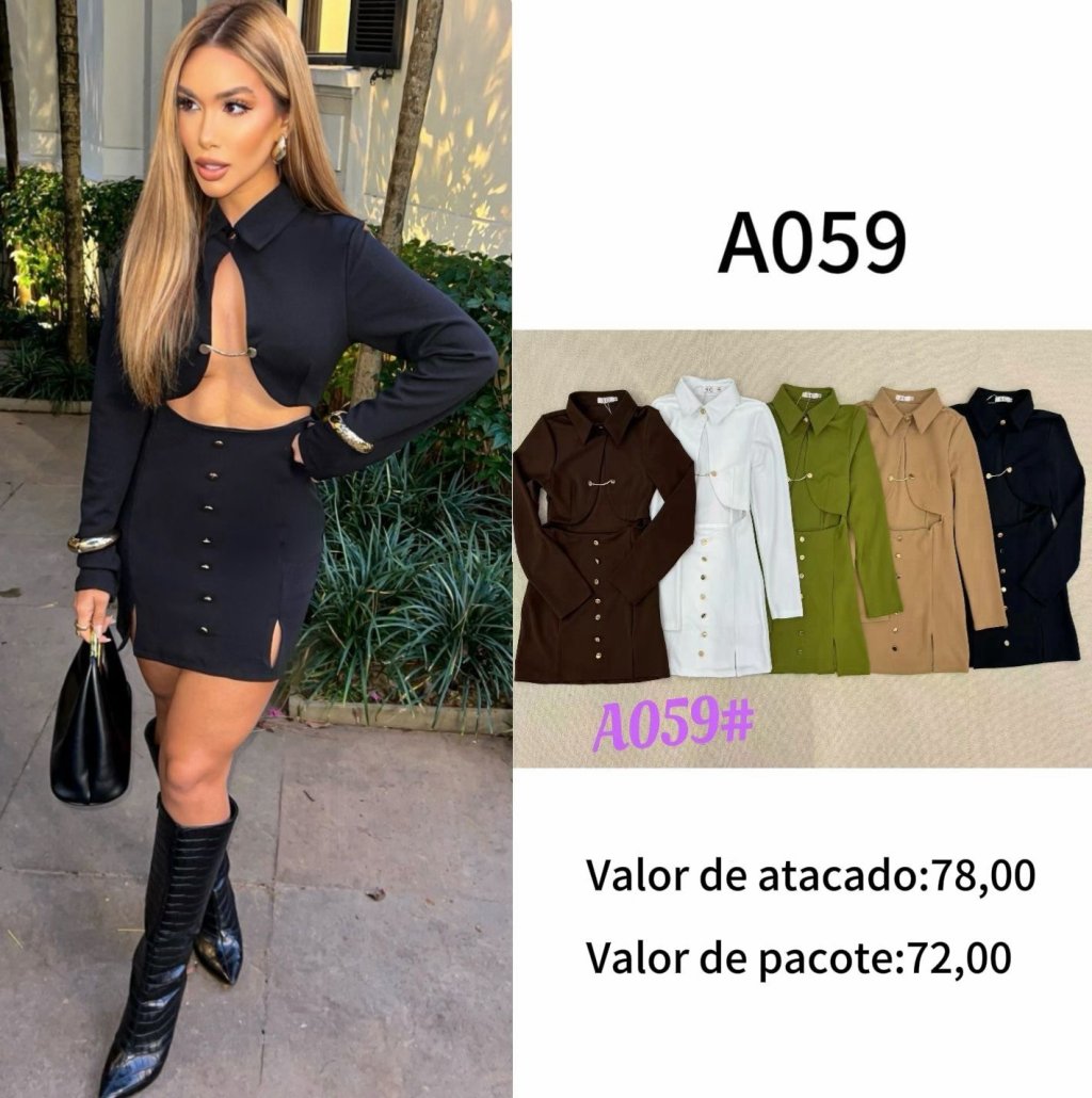 Vestido A059 