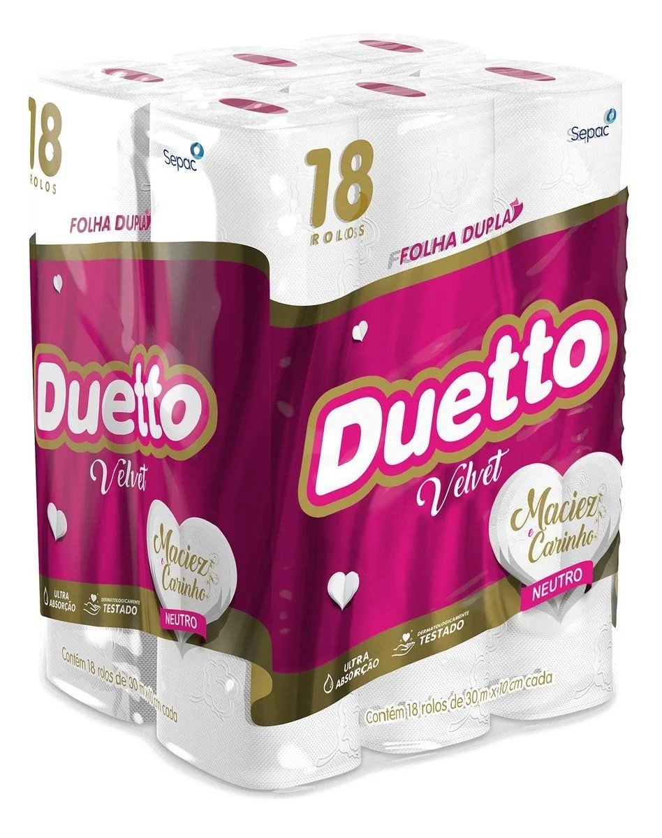 PAPEL H DUETTO C/18 L.M P.M VELVET