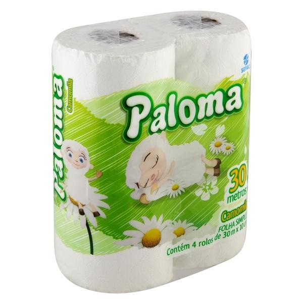 PAPEL H PALOMA C/4 CAMOMILA 30M