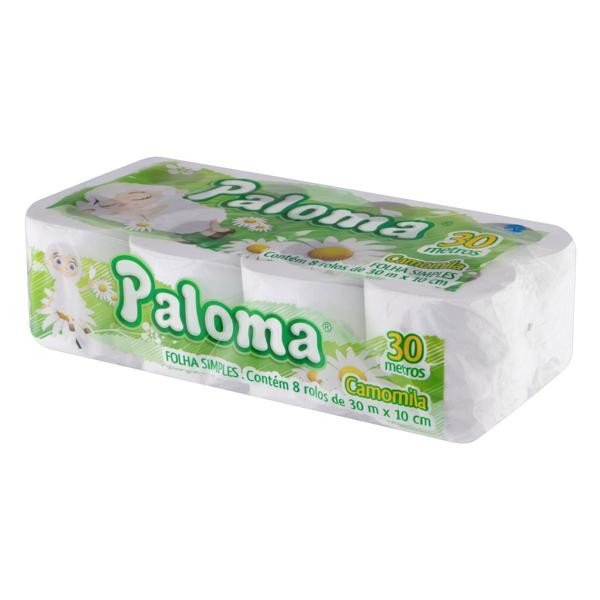 PAPEL H PALOMA C/8 CAMOMILA 30M