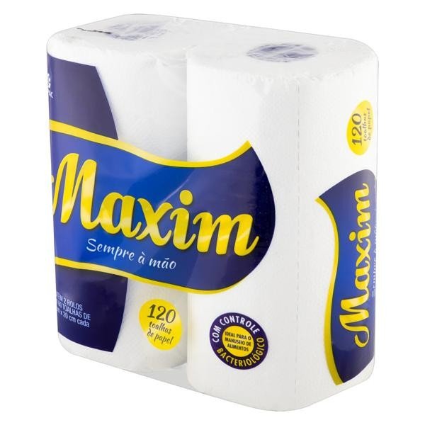TOALHA PAPEL MAXXIM C/2