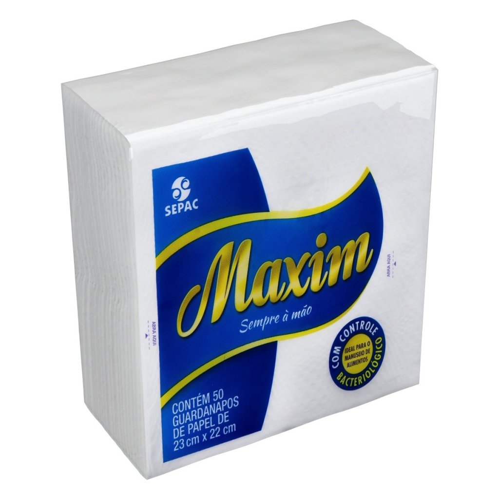 GUARDANAPO MAXXIM 23 X22 CM UNIDADE