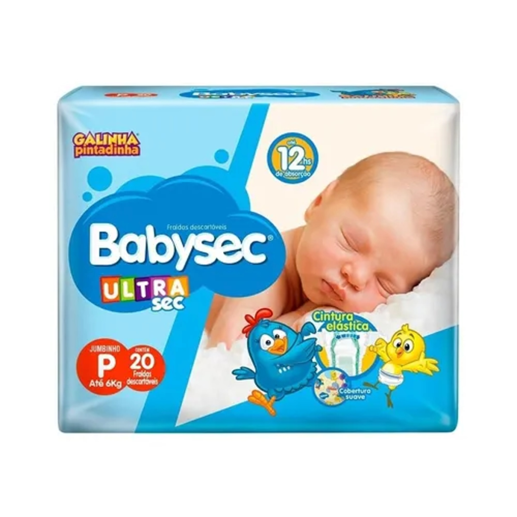 FRALDA BABYSEC ULTRA JUMB. P C/20