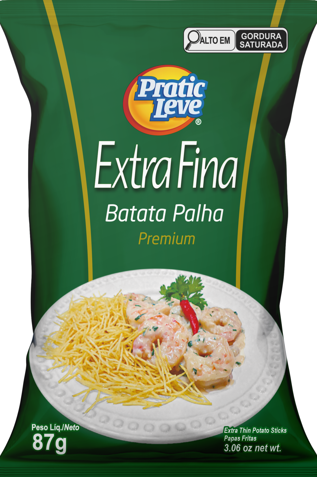 BATATA P. PRATIC LEVE 87G EXTRA FINA