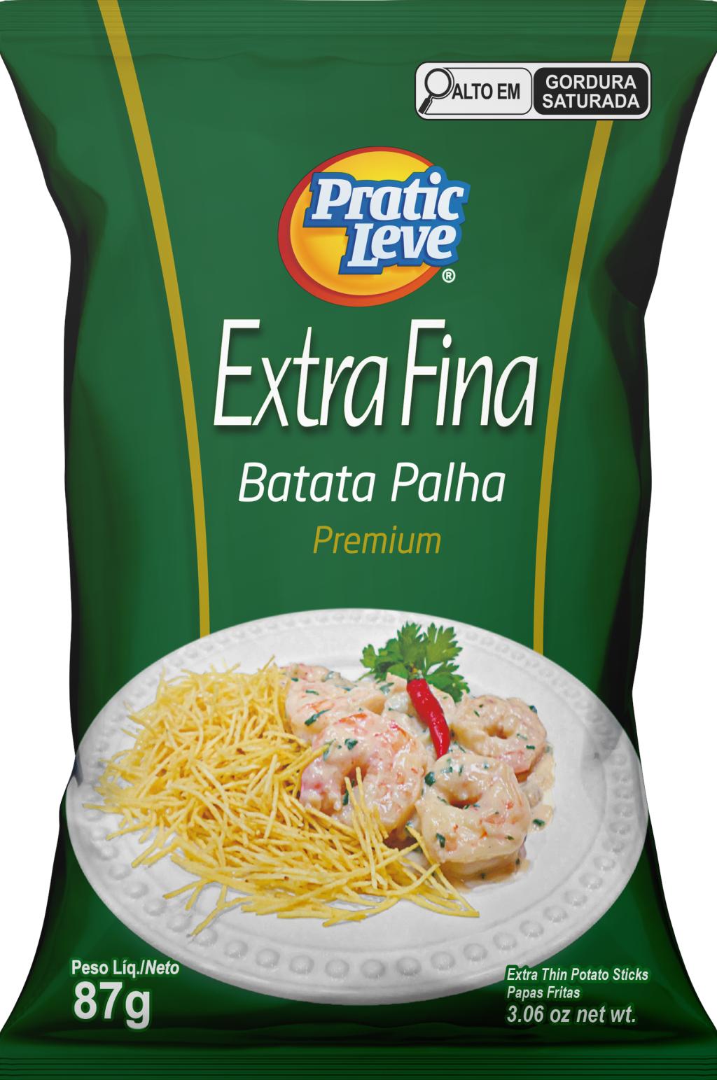 BATATA P. PRATIC LEVE 87G EXTRA FINA