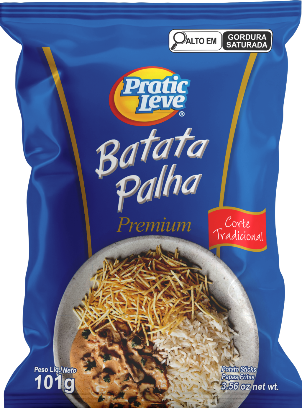 BATATA P. PRATIC LEVE 101G PREMIUM