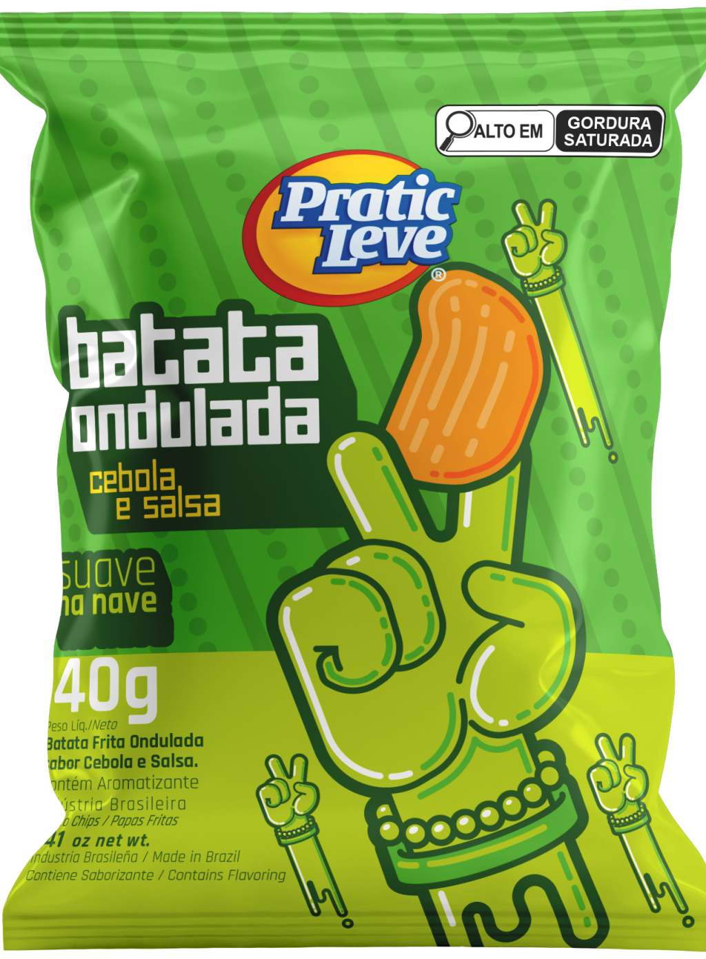 BATATA OND PRATIC LEVE 40G CEBOLA