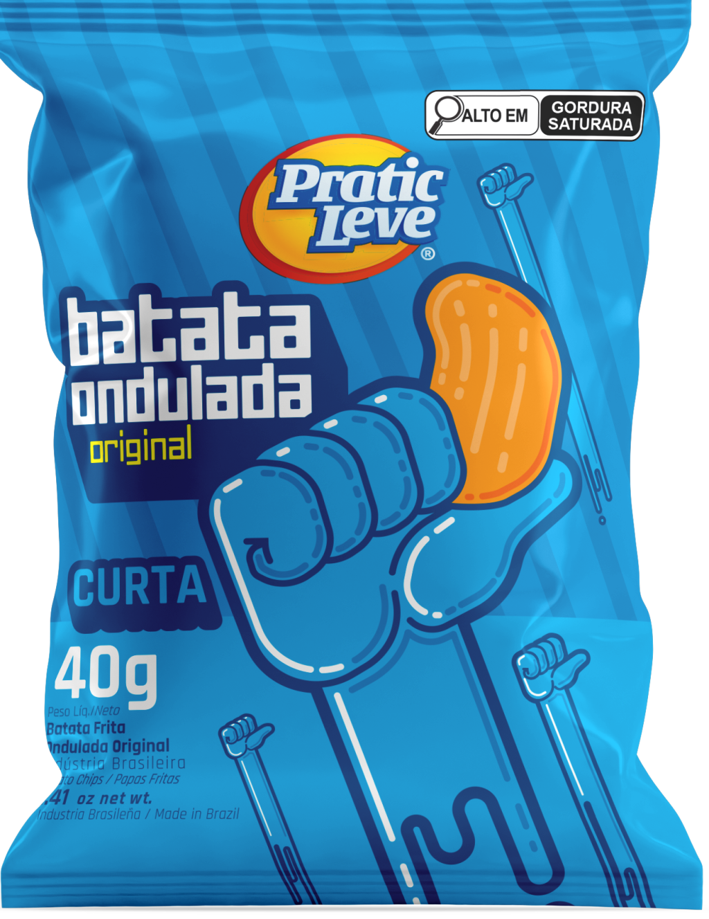 BATATA OND PRATIC LEVE 40G NATURAL