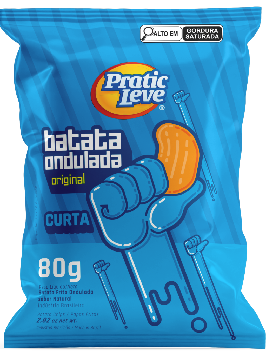 BATATA OND PRATIC LEVE 80G NATURAL