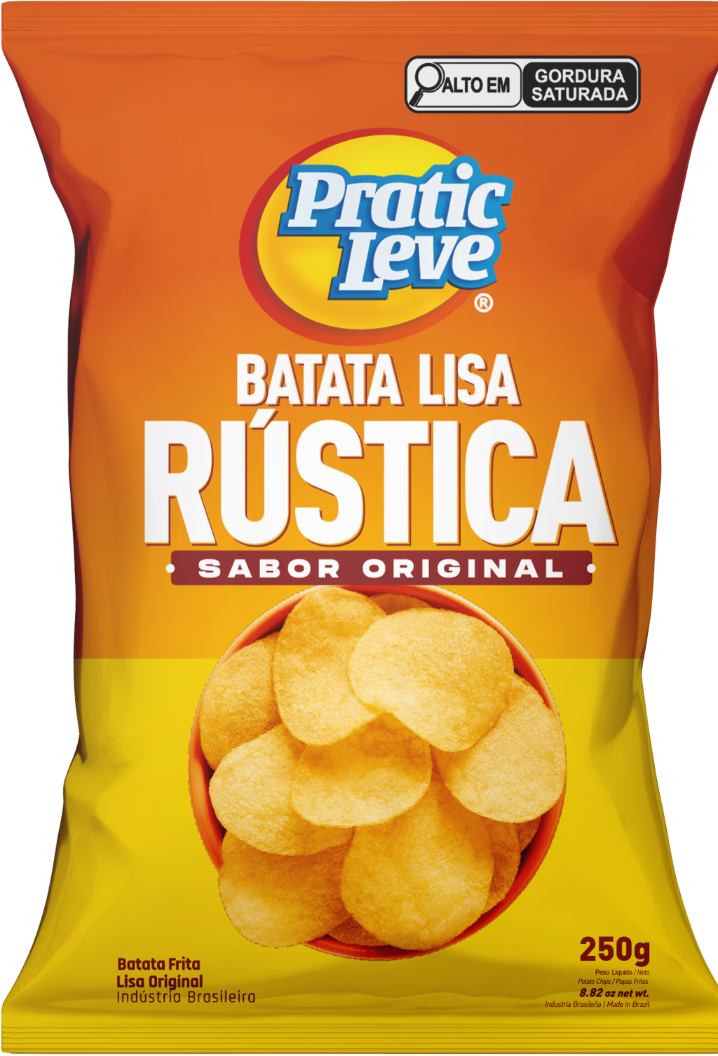 BATATA PRATIC LEVE RUSTICA 250G