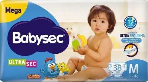 FRALDA BABYSEC ULTRA MEGA M C/38