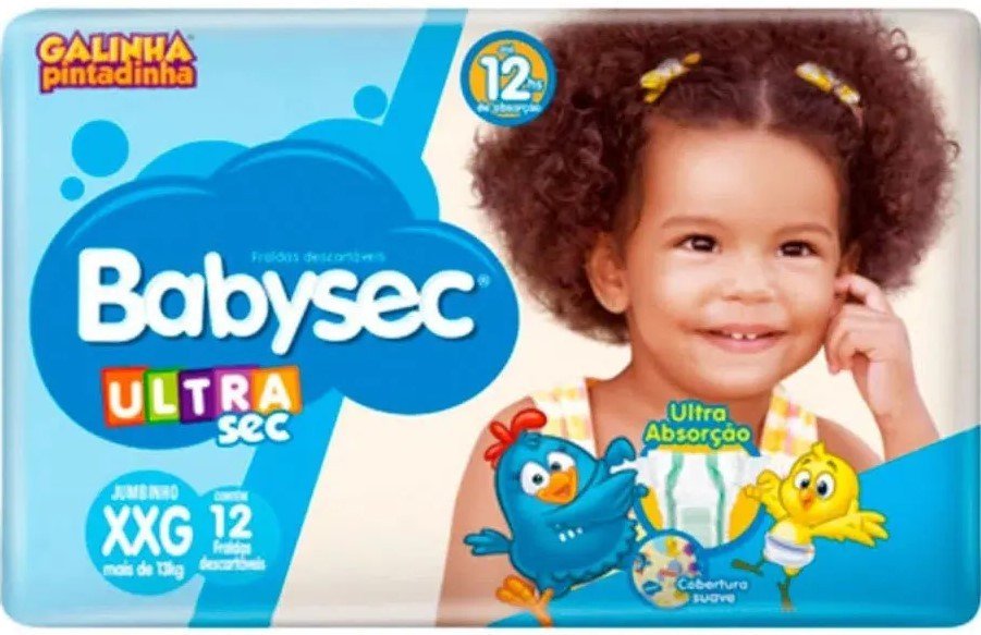 FRALDA BABYSEC ULTRA JUMB. XXG C/12