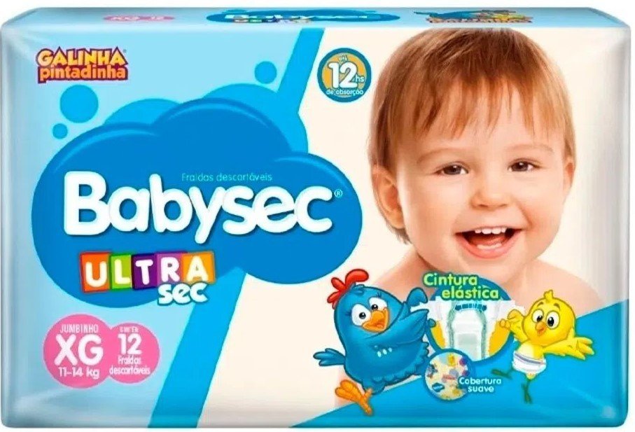 FRALDA BABYSEC ULTRA JUMB. XG C/12