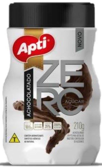 ACHOCOLATADO PO ZERO APTI 210G POTE