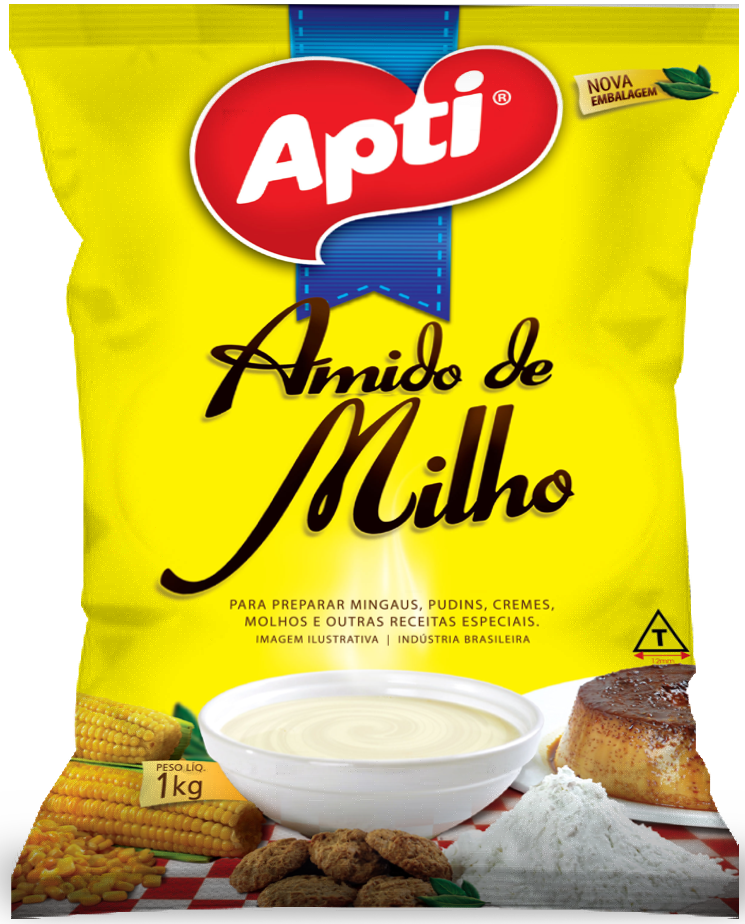 AMIDO DE MILHO APTI 1KG PACOTE