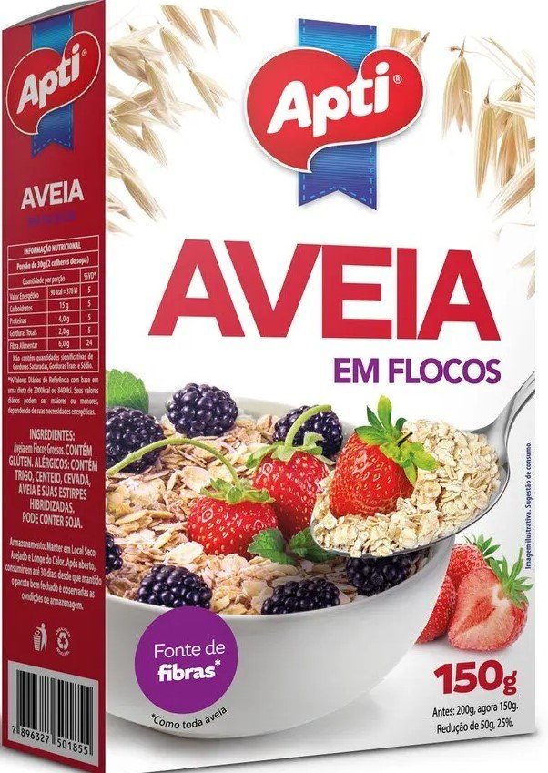 AVEIA EM FLOCOS APTI 150G