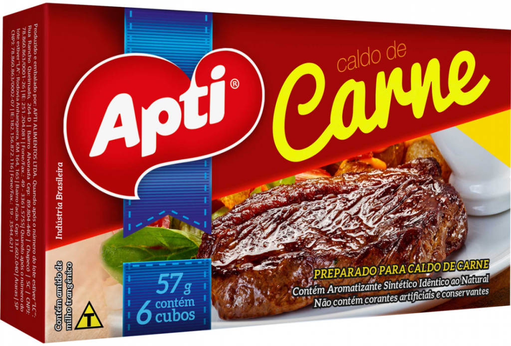 CALDO DE CARNE APTI 10 X 57G
