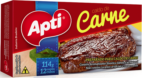 CALDO DE CARNE APTI 114G