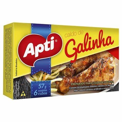 CALDO DE GALINHA APTI 10 X 57G 