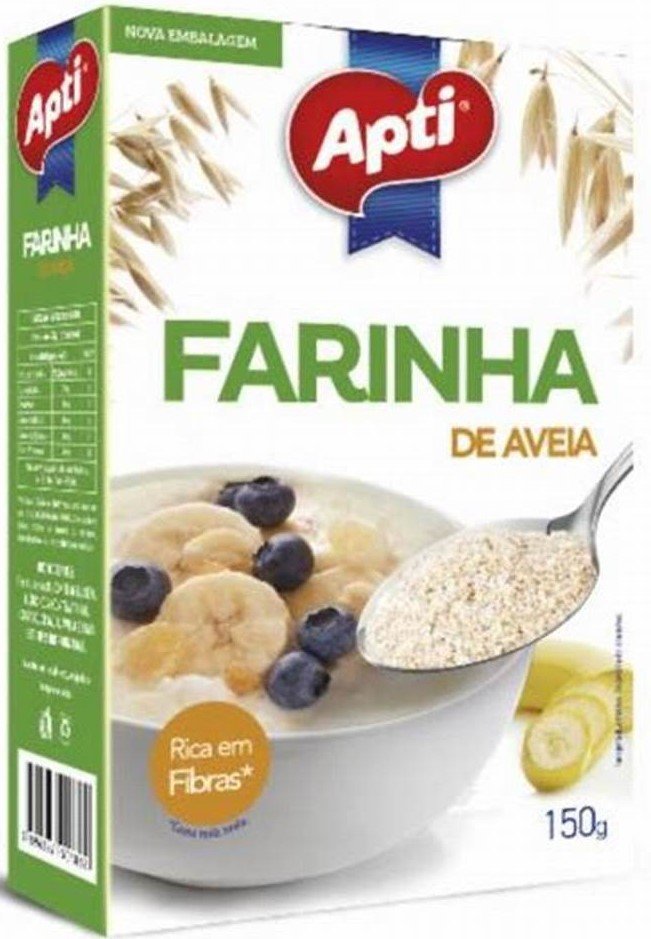 FARINHA DE AVEIA APTI 150G CX