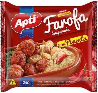 FAROFA APTI 250G PIMENTA