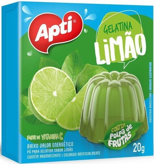 GELATINA APTI 20G LIMAO