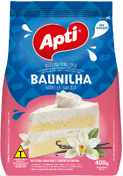 MIST BOLO APTI 400G BAUNILHA
