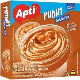 PUDIM APTI 50G CARAMELO