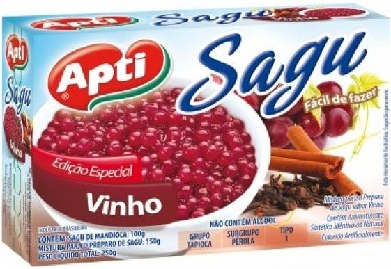 SAGU APTI 250G VINHO