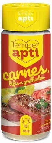 TEMPERO PARA CARNES TEMPERAPTI 120G POTE