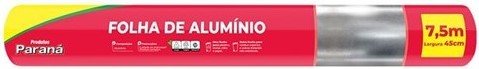 FOLHA DE ALUMINIO PARANA 45CM COM 7,5M
