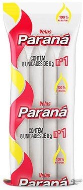 VELAS PARANA Nº O1 8G C/8 UN 