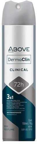 DEO ANT ABOVE DERMACLINICAL 72H S/PERF 150ML