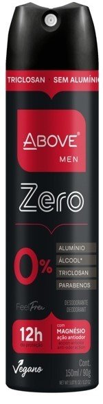 DEO ANT ABOVE FEEL FREE ZERO MEN  150ML