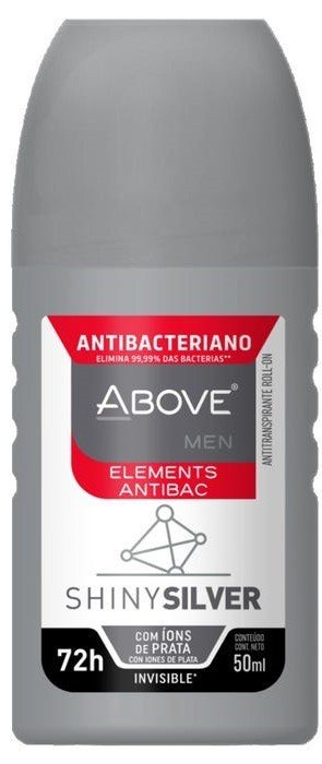 DEO ANT ROLLON ABOVE ELEMENTS SHINY SILVER MEN50ML