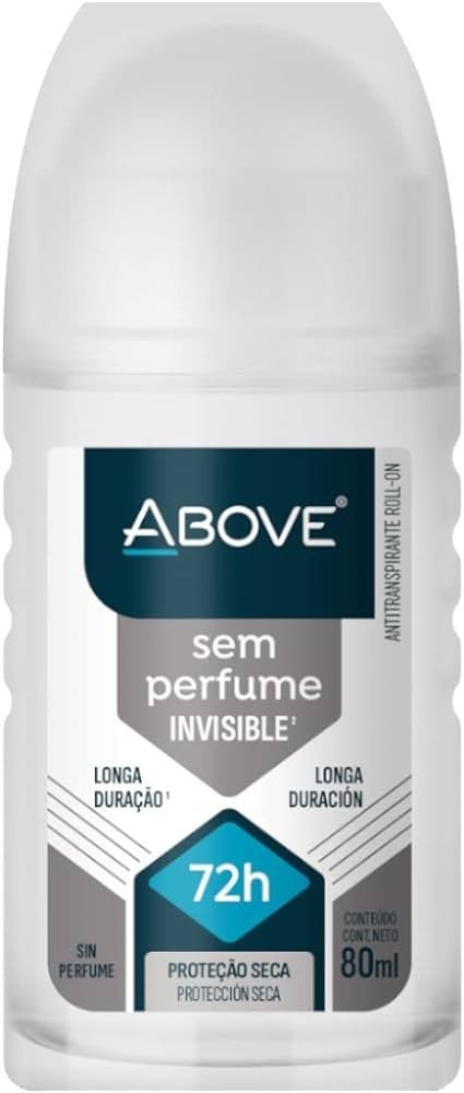 DEO ANT ROLLON ABOVE SEM PERFUME 80ML