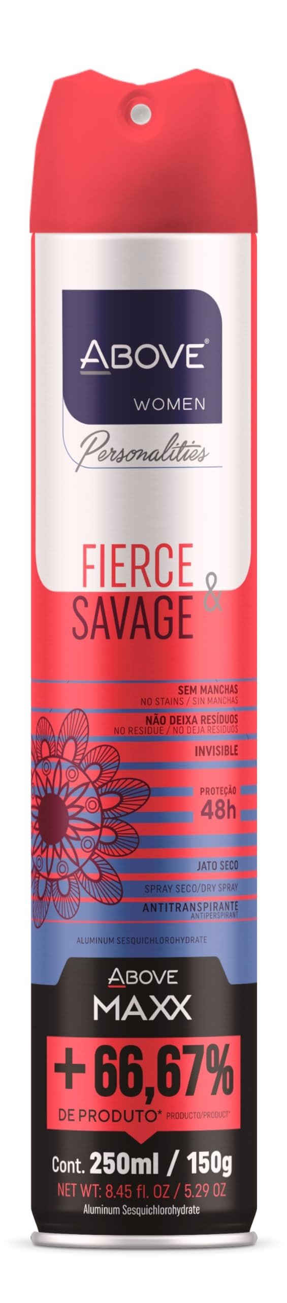 DEO ANT.ABOVE MAXX PERS.FIERCE & SAVAGE 12X250ML/1