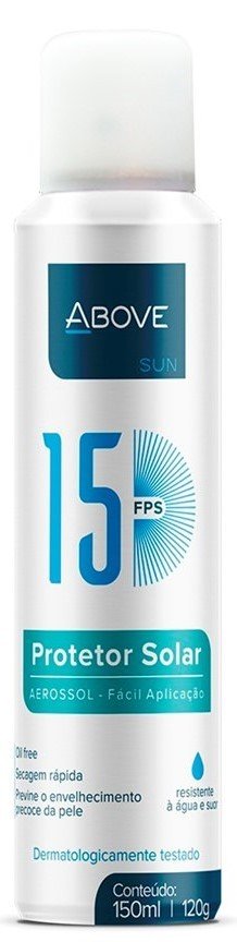 PROTETOR SOLAR ABOVE FPS 15 150ML