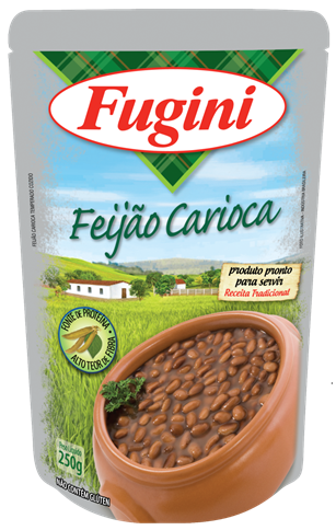 FEIJAO CARIOCA FUGINI 250G SACHE