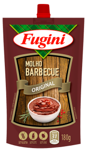 MOLHO BARBECUE FUGINI SACHE BICO 180 G