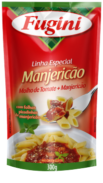 MOLHO DE TOMATE FUGINI 300G MANJERICAO SACHE