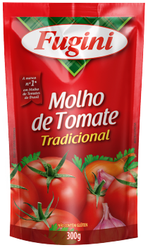 MOLHO DE TOMATE FUGINI 300G TRAD. SACHE