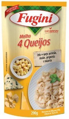 MOLHO QUATRO QUEIJOS FUGINI SACHE 290G
