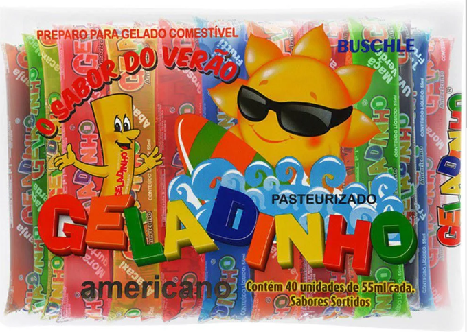 PREPARADO P/ GELADO COMESTIVEL C/40 UN