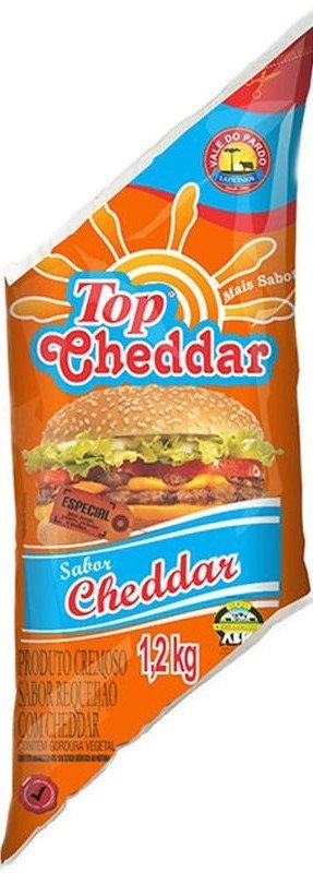 CHEDDAR TOP CHEDDAR 1,2 KG BISNAGA