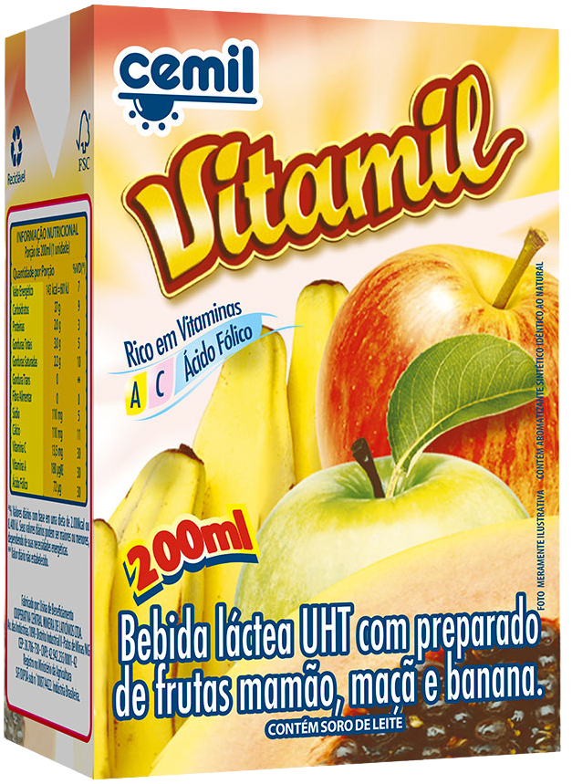 BEB LACTEA CEMIL 200ML VITAMIL