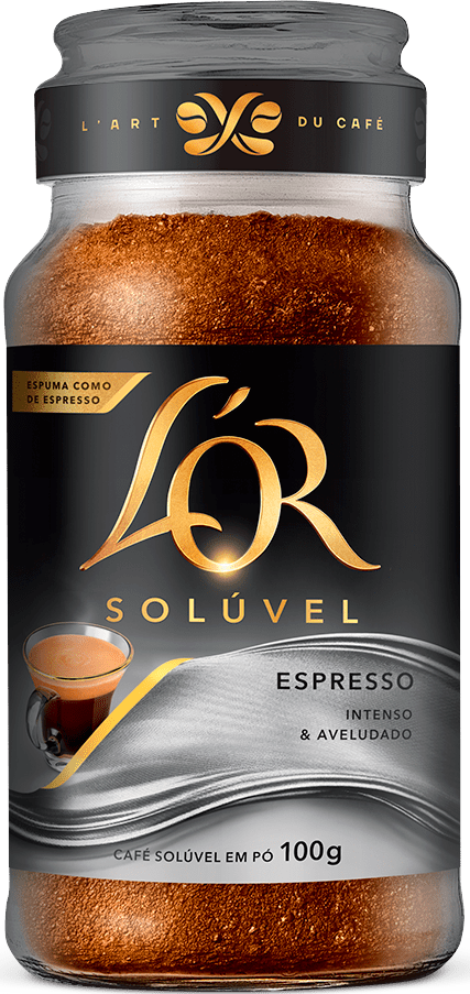 CAFE LOR SOLUVEL 100G ESPRESSO VIDRO