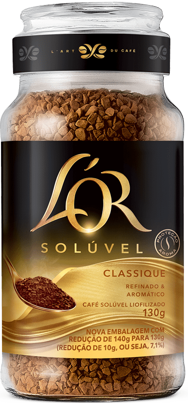 CAFE LOR SOLUVEL 130G CLASSIQUE VIDRO