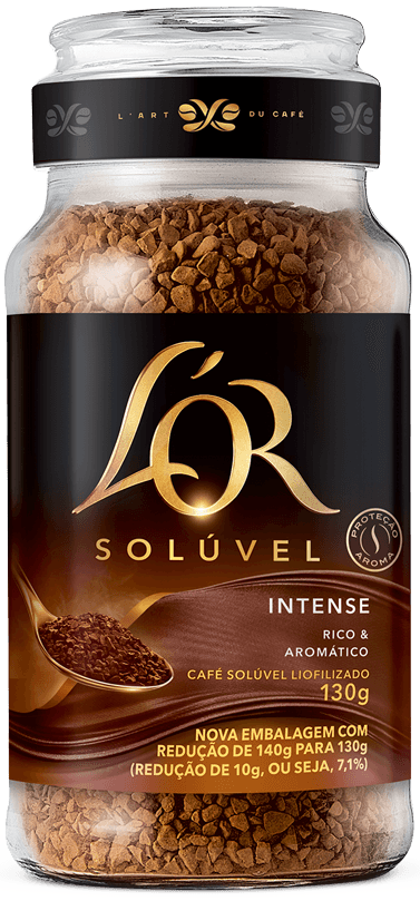CAFE LOR SOLUVEL 130G INTENSE VIDRO